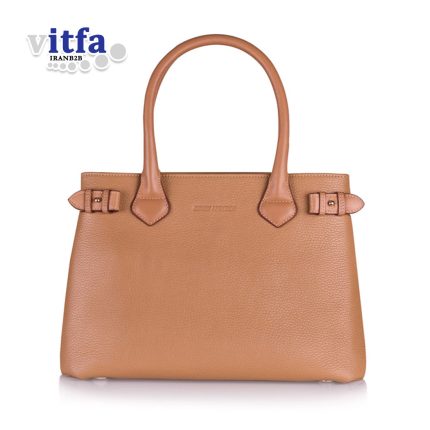 Novin Charm Leather Bag