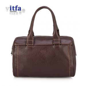 Novin Charm Leather Bag