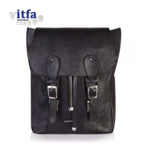 Novin Charm Leather Backpack