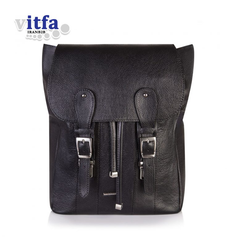 Novin Charm Leather Backpack