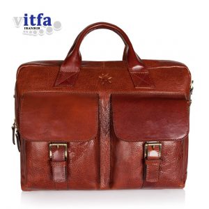Novin Charm Leather Bag