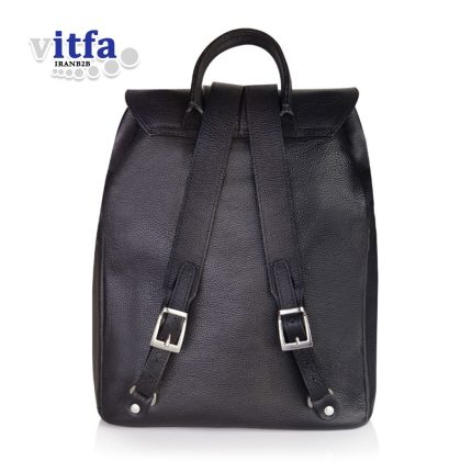 Novin Charm Leather Backpack
