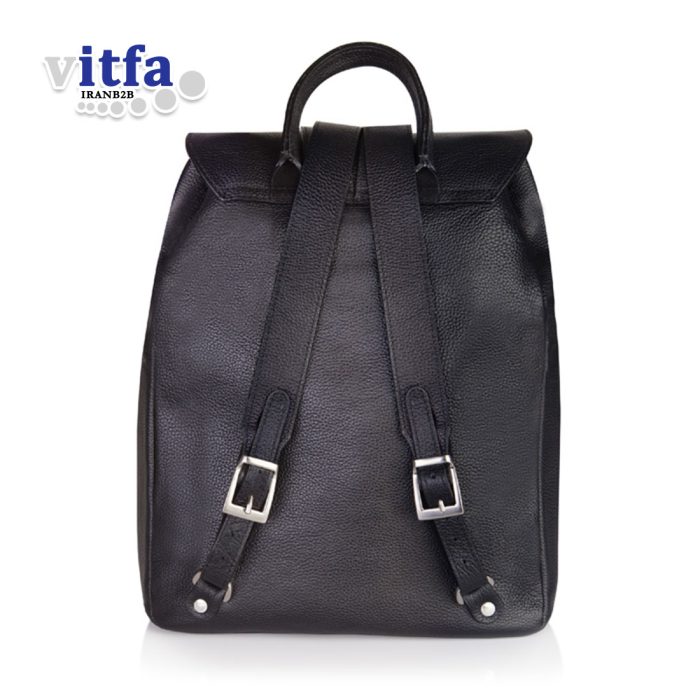 Novin Charm Leather Backpack