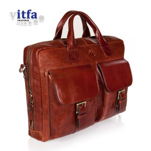 Novin Charm Leather Bag