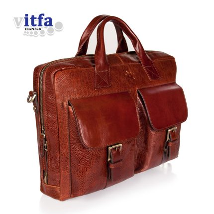 Novin Charm Leather Bag
