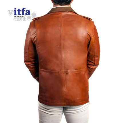 Novin Charm Leather Coat