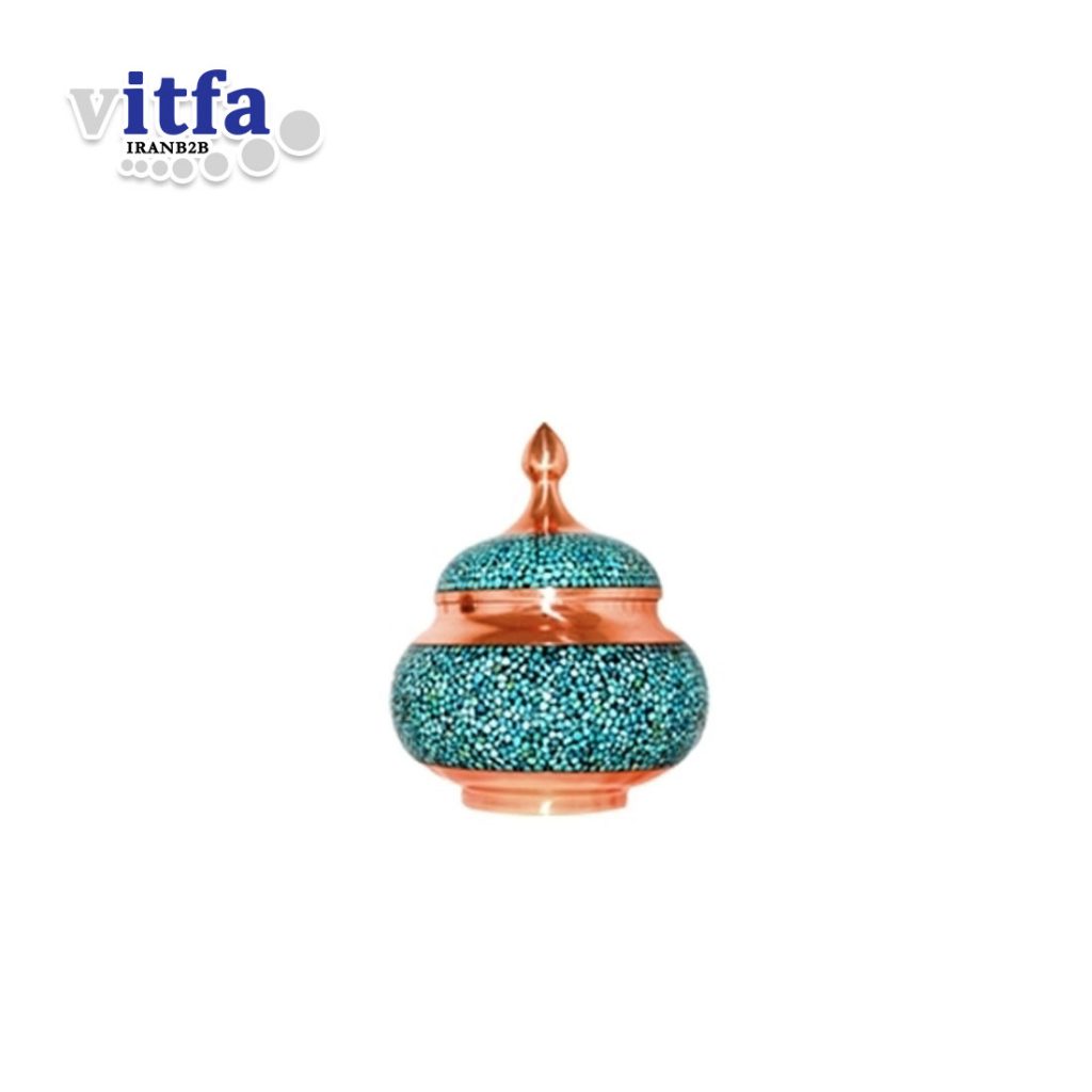 Turquoise Sugar Cube Bowl (Large)