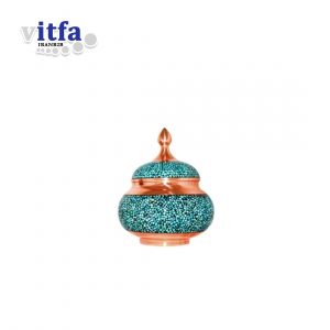 Turquoise Sugar Cube Bowl (Large)