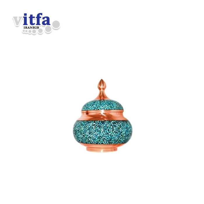 Turquoise Sugar Cube Bowl (Large)