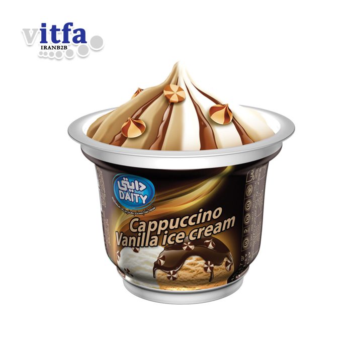 LUXE CUP Cappuccino-Vanilla Ice Cream - Image 1