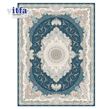 pictorial-machine-woven-carpetlachak-turanj-dark-blue