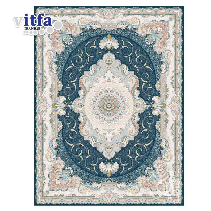 pictorial-machine-woven-carpetlachak-turanj-dark-blue