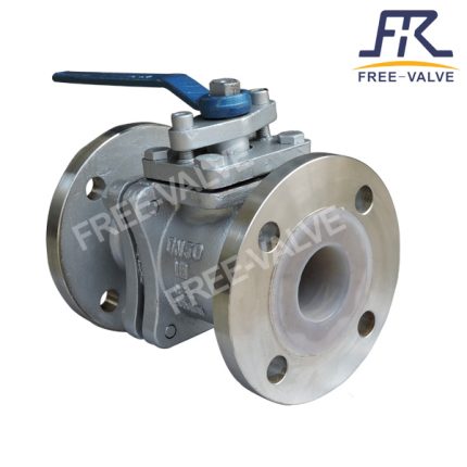 Fluorine Lined Ball Valve