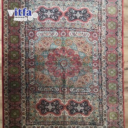 SILK CARPET, TWIN HANDCRAFT SILK CARPET - QOM HANDCRAFT CARPET