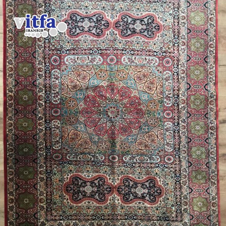 SILK CARPET, TWIN HANDCRAFT SILK CARPET - QOM HANDCRAFT CARPET