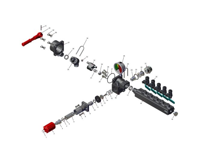 Adjustable Pressure Control Unit - Regulator for Sprayers - Image 2