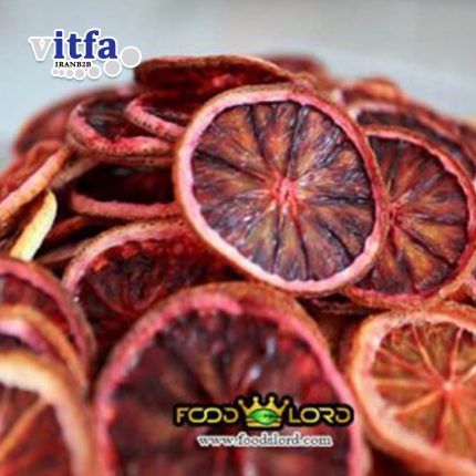 Dried Blood Orange Slice With Skin