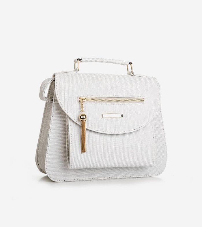 Women’s White Handbag - Image 1