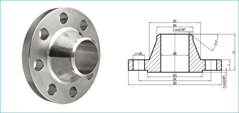 ANSI 4130 10000PSI Weld Neck Flange - Image 7
