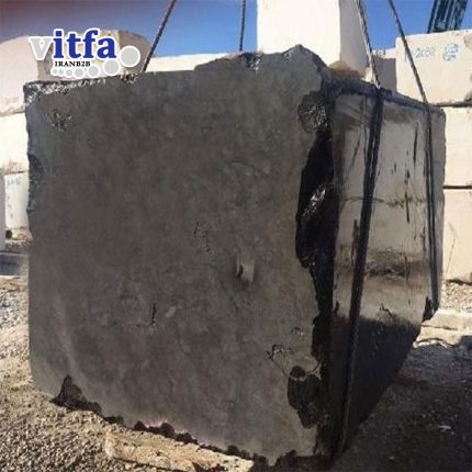 Black Marble Stone Block Iran NajafAbad