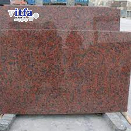 Red Granite Stone Slab Iran Yazd