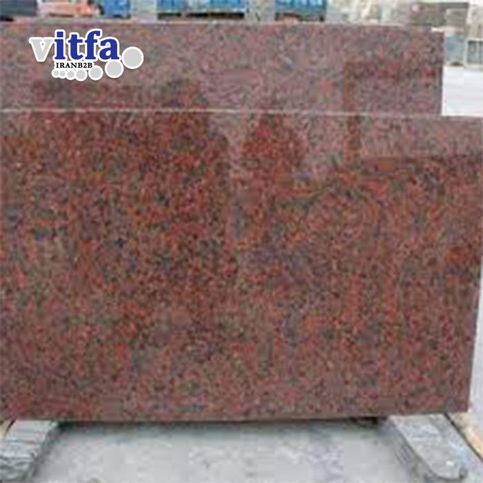 Red Granite Stone Slab Iran Yazd