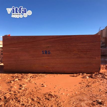 Vitfa Red travertine