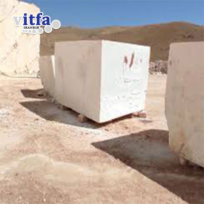 White Porcelain Stone Block Iran Azna