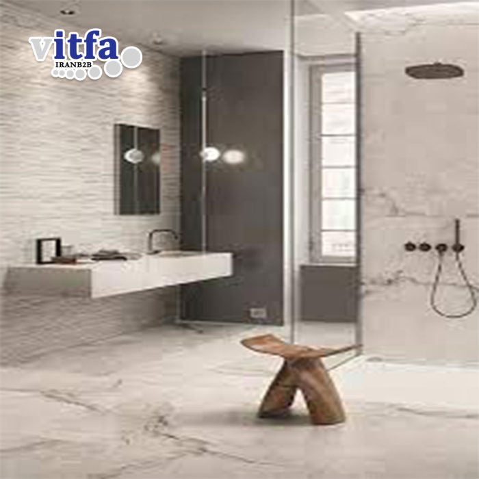 White Porcelain Stone Slab NeyRiz