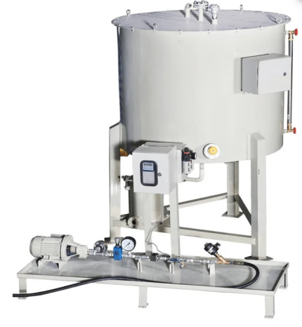 oil injection system designed for vacuum coater and drum coater