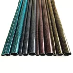 Tubo de fibra de carbono de color sedoso - Image 5