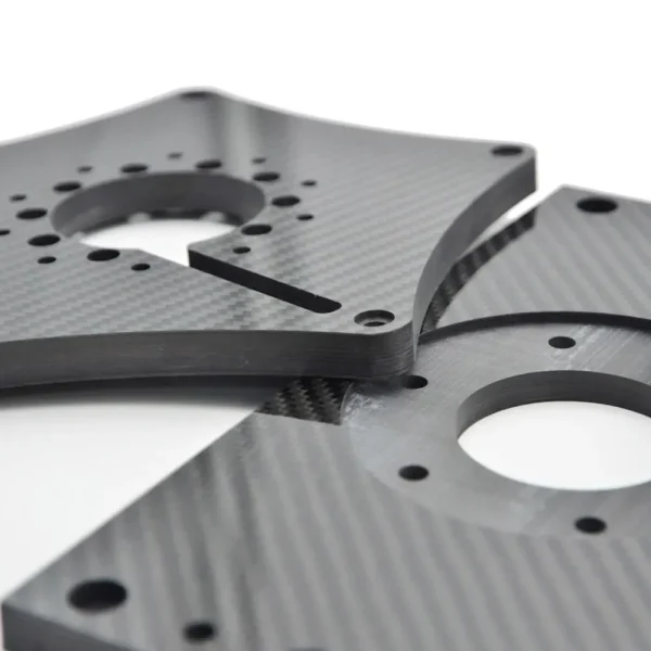 Parti CNC in fibra di carbonio