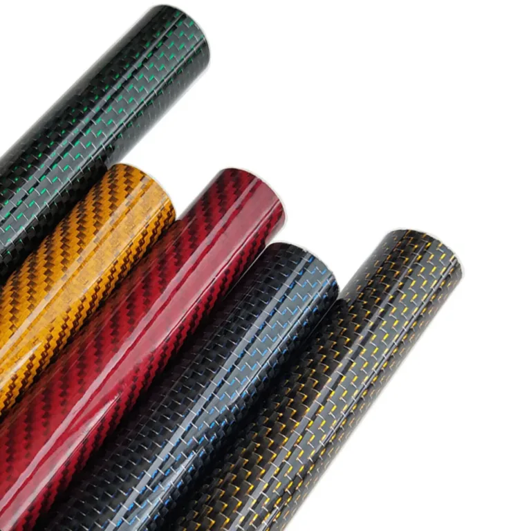Tubo de fibra de carbono colorido - Image 3