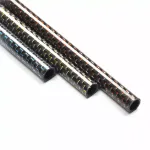 Tubo de fibra de carbono de color sedoso - Image 2