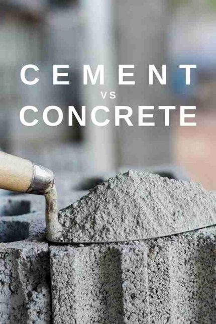 Cement - Portland and non-Portland