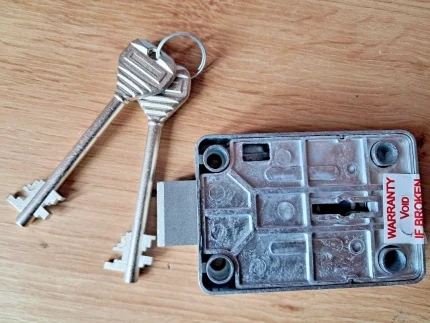 Lowe & Fletcher 3012 Safe Lock VDS Class 1 With 2 Keys 90mm