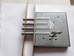SECUREMME 2020 (Italy)High Security Dead Bolt Door Lock/With 3 Keys Brass Finished