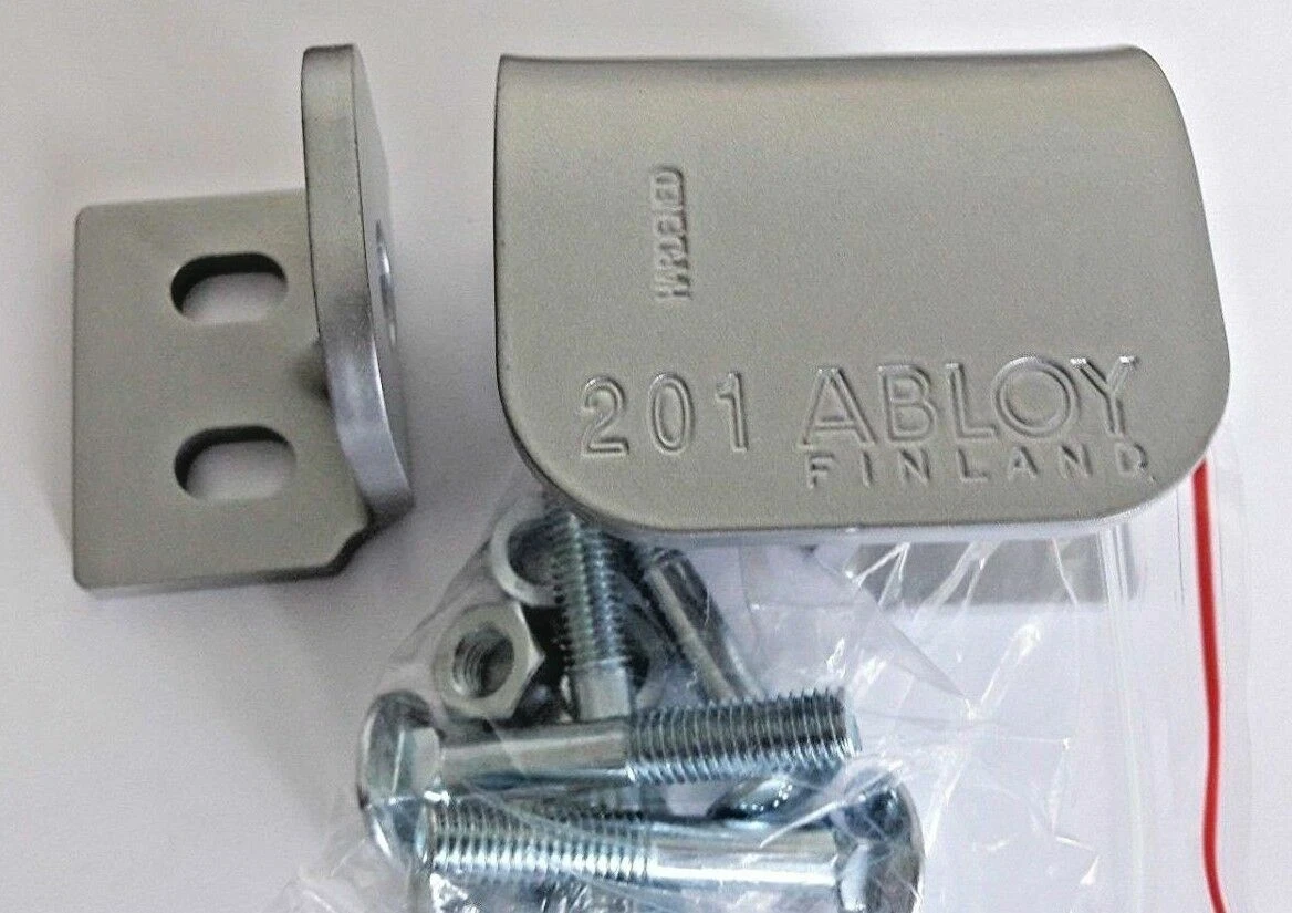 s-l1600 (7) ABLOY PL201 Locking Plates/Hasp For Padlock - Image 1